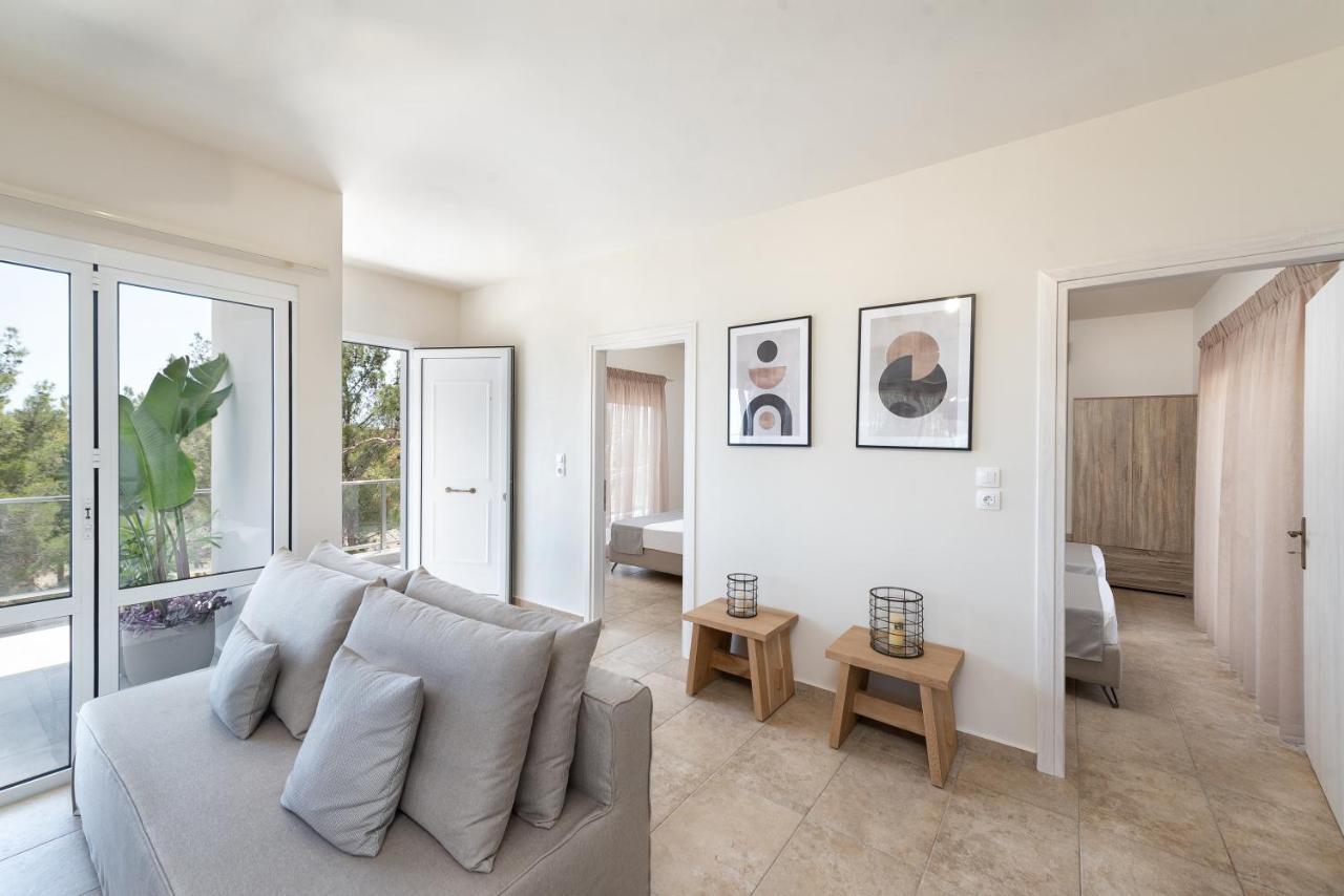 Апартаменти Anastasios House Stegna - Up Floor Арханґелос Екстер'єр фото
