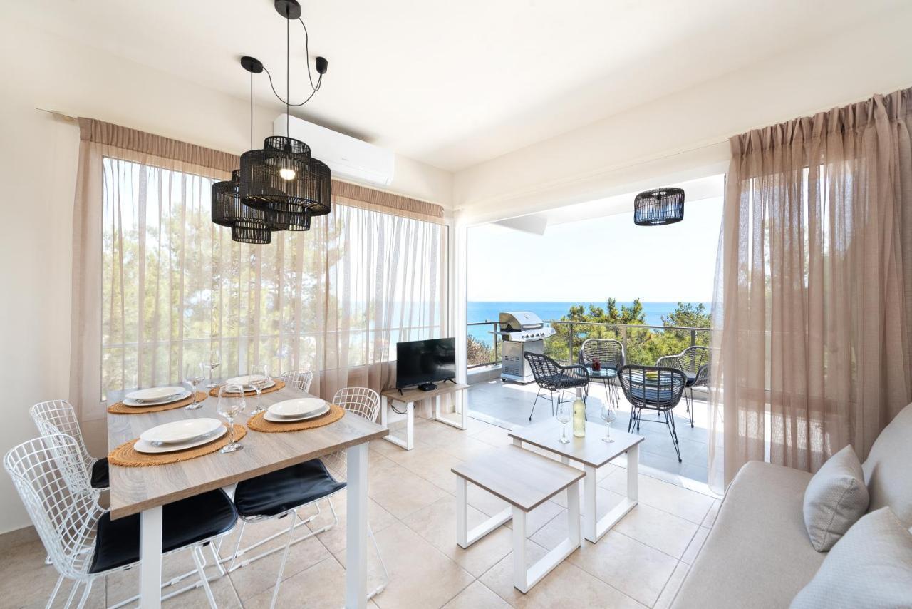 Апартаменти Anastasios House Stegna - Up Floor Арханґелос Екстер'єр фото
