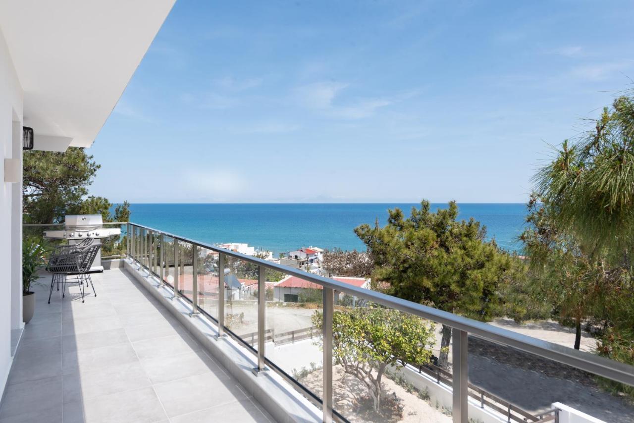 Апартаменти Anastasios House Stegna - Up Floor Арханґелос Екстер'єр фото